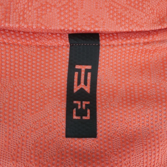 Nike Tiger Woods Collection Dri-FitADV Golf Polo Shirt Mens Medium Pink/Coral - Picture 11 of 14